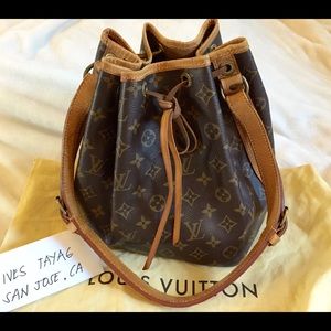 SOLD AUTHENTIC LOUIS VUITTON NOE PEtit