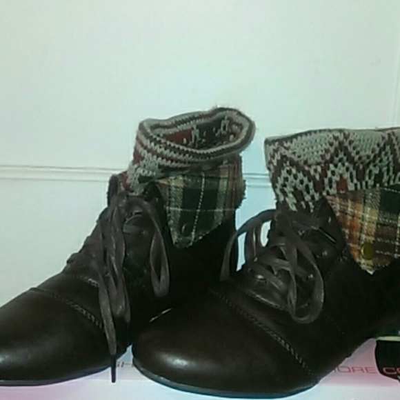 Chocolate Brown Ankle Boots
