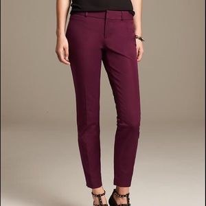 Banana Republic Burgundy Pants