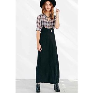 ❌SOLD❌NWT Silence & Noise Suspender Maxi Skirt