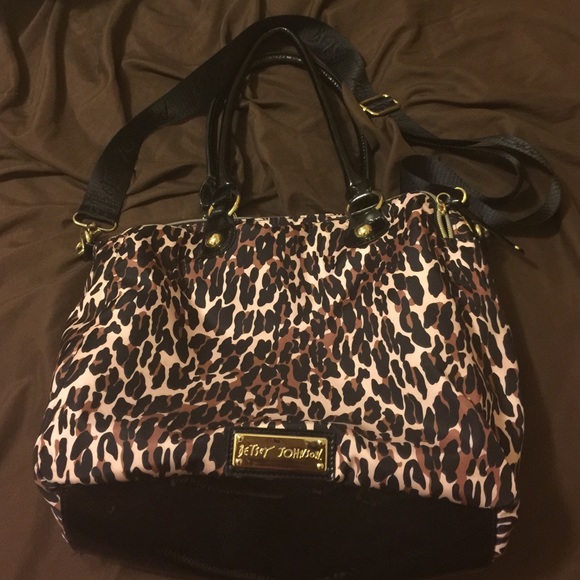 RareBetsy Johnson leopard print purse! New w/o tag