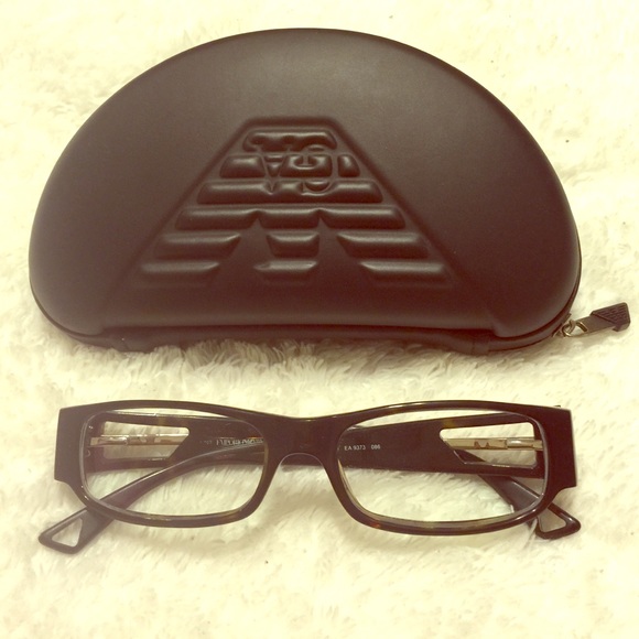 Authentic Emporio Armani prescription glasses.