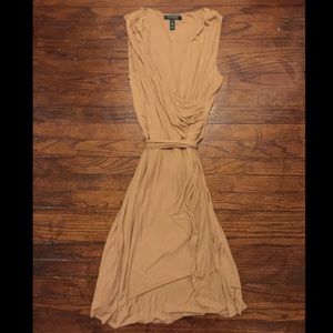 Ralph Lauren Tan Dress