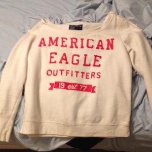 XL American Eagle wide neck pullover sweater