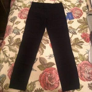 Stretchy black dress pants