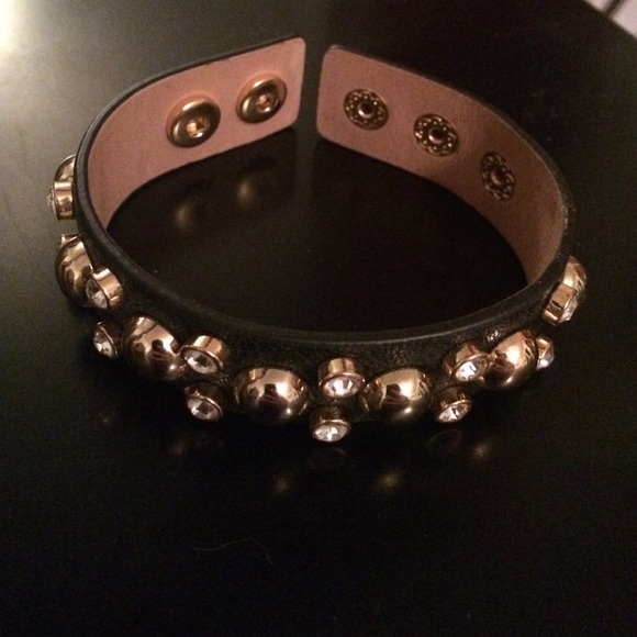 juicy couture  leather bracelet
