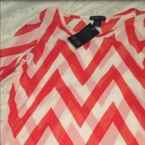 Chevron 3/4 length shirt