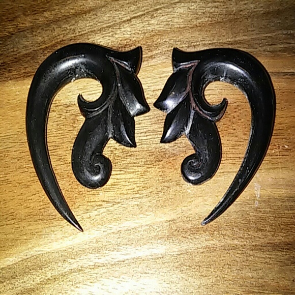 Handcarvedbuffalohorngauges00