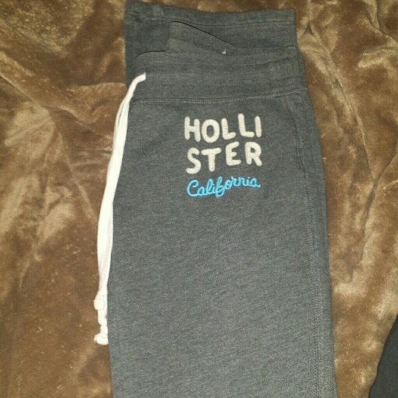 Gray Hollister Sweatpants