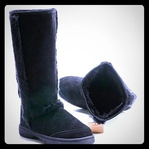 UGGS SUNBURST TALL BLACK