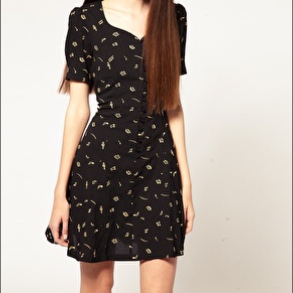 Asos Music Note Dress