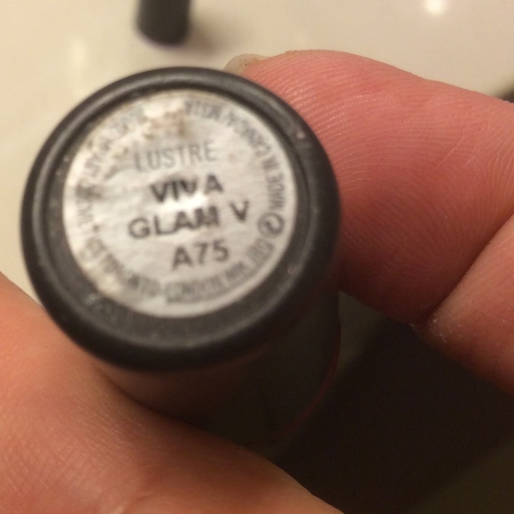 Authentic used MAC lipstick in Viva Glam V - Picture 3 of 3
