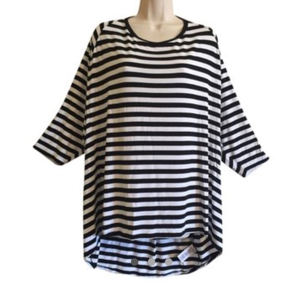 Michael Kors NWT Size 3X Stripe Top