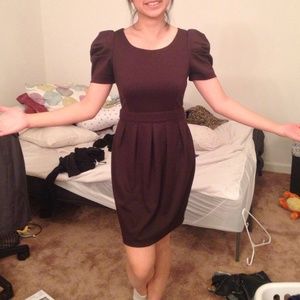 Brown dress