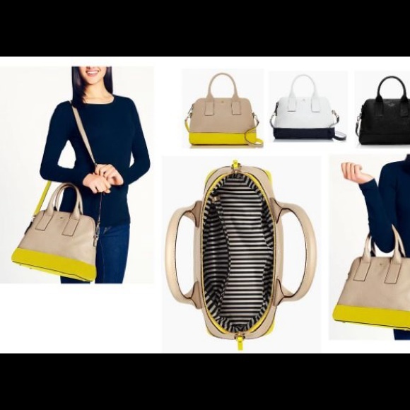 🚫Reduced🚫Kate spade Jenny in beige and yellow