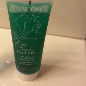 Lancome body wash travel size