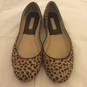 Michael Kors cheetah print flats