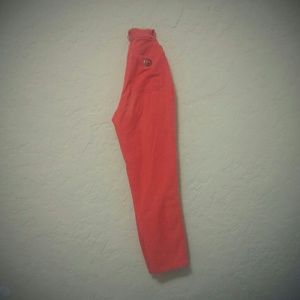 Moschino Jeans Orange Corduroy Slacks Trousers