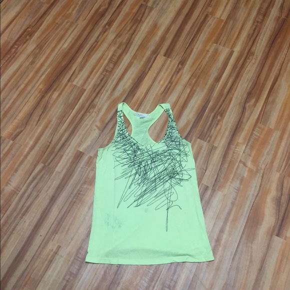 Yellow tank top