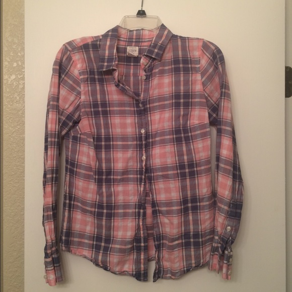 Plaid J-Crew shirt