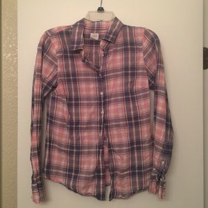 Plaid J-Crew shirt