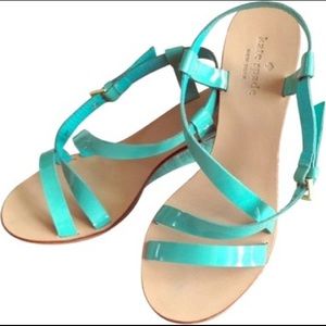 SOLD//Kate Spade Turquoise Sandals