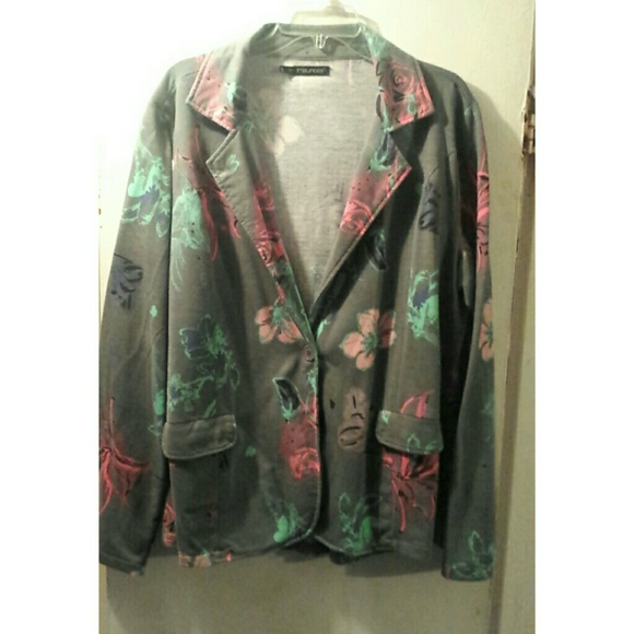 Floral Blazer