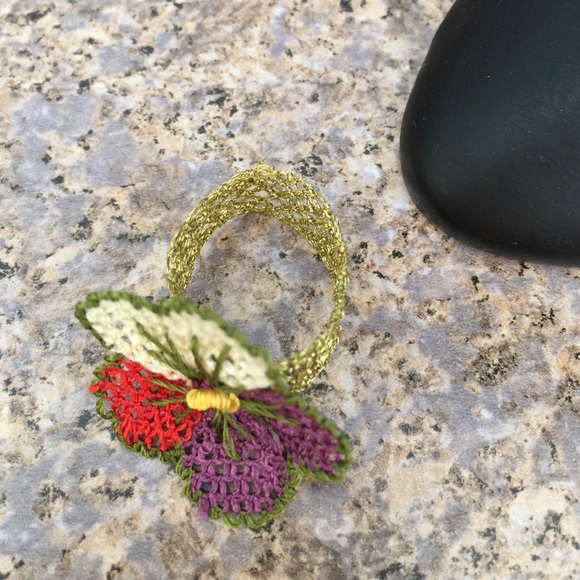 Ring Hand Made Needlework - Picture 3 of 4