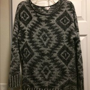 Very cute and warm tunic sweater.