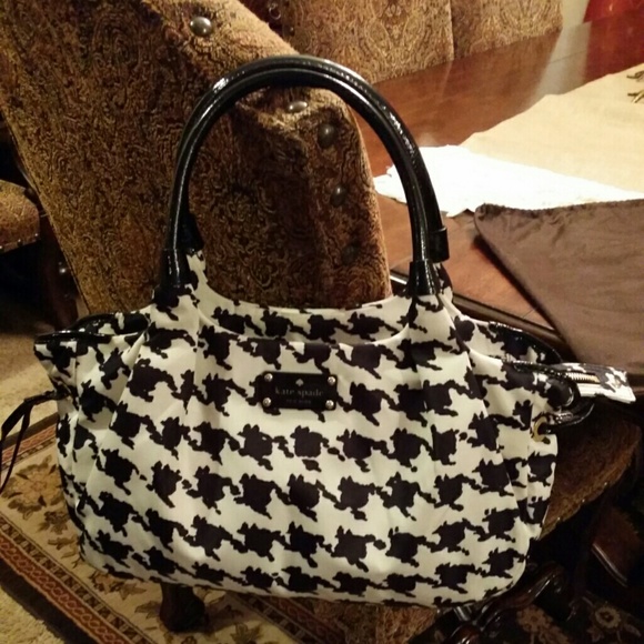 Kate Spade Houndstooth Stevie