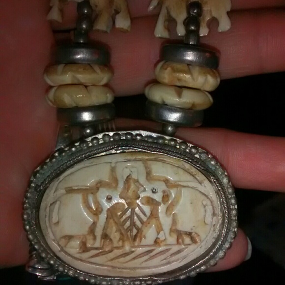 Bone necklace