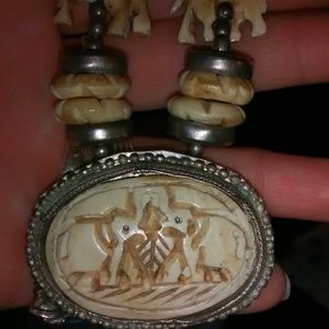 Bone necklace