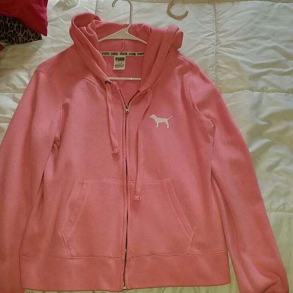 Victorias secret zip up hoodie