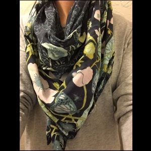 Floral scarf