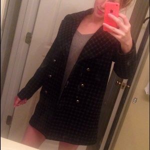 NWT Size XS Kensie black/gray coat