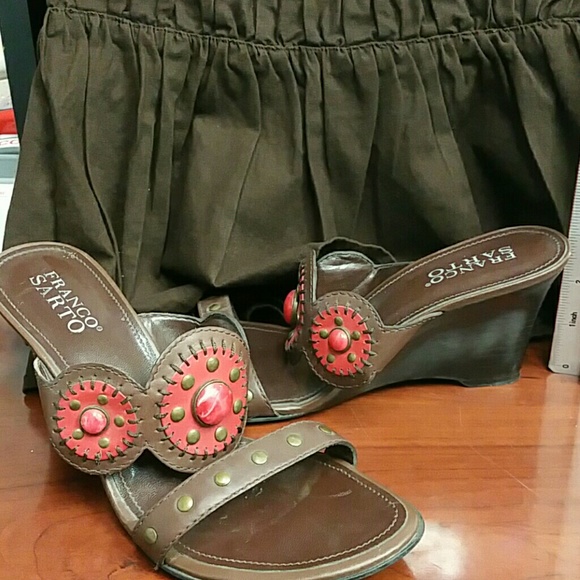 Franco Sato Wedge Heels