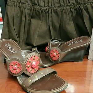 Franco Sato Wedge Heels