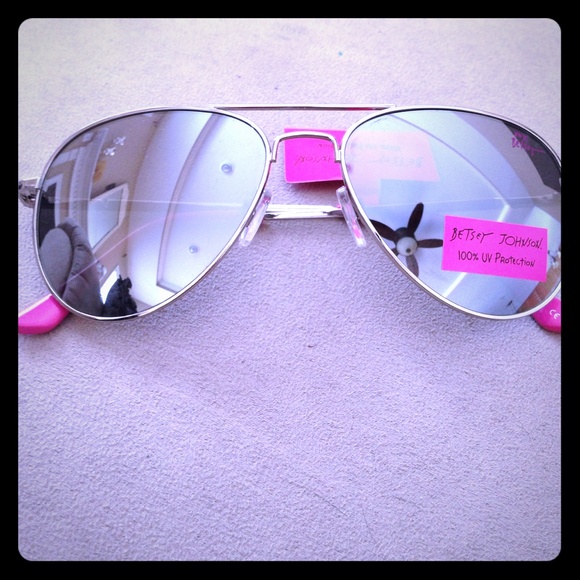 Betsey Johnson Aviator Sunglasses