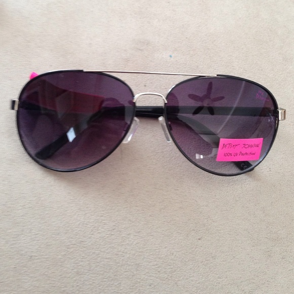 Betsey Johnson Aviator Sunglasses