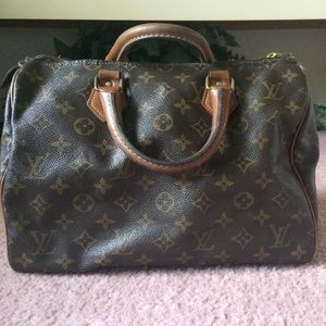 100% Authentic VINTAGE Louis Vuitton Speedy 30