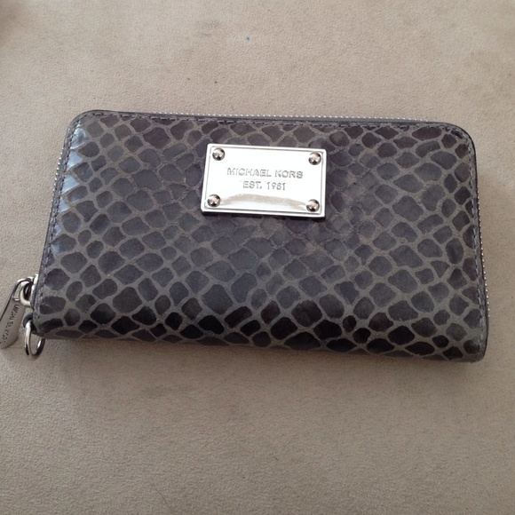 Michael Kors Snakeskin Wallet