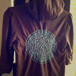 Nordstrom Pink Lotus Yoga Hoodie