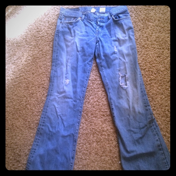 Lucky Brand Distressed Jeans - Picture 1 of 4