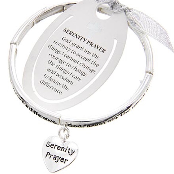Jewelry - Serenity prayer bracelet