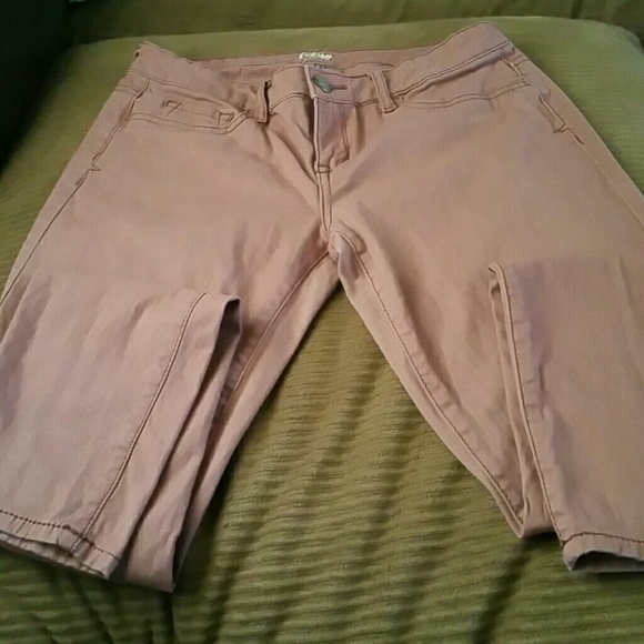 Pinkish purple jeggings