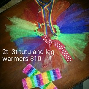 Tutu with suspenders