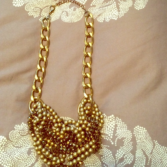 Chained Arden B necklace w/ Bead