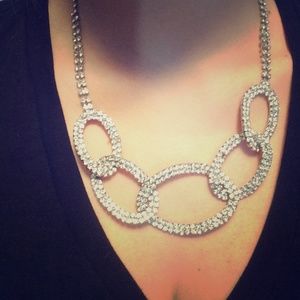 AKIRA Rhinestone Necklace Set