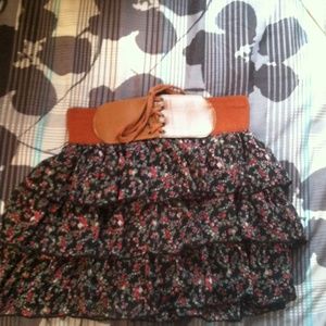 Ruffled skirt