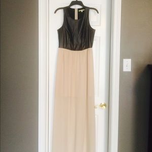 Long sheer party dress